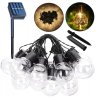 Solární řetězové světlo zahradní LED girlanda venkovní 5m 10LED IP44