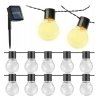 Solární řetězové světlo zahradní LED girlanda venkovní 5m 10LED IP44