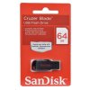 SanDisk Flash Disk 64GB Cruzer Blade, USB 2.0, černá