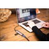 VERBATIM Dokovací stanice USB-C 4v1, 1x HDMI, 1xUSB-C, 2xUSB, šedá