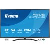 43'' iiyama X4373UHSU-B2:VA,4K,HDMI,DP,USB-C
