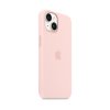 Apple iPhone 14 Silicone Case with MagSafe-Chalk Pink