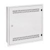 Rozvaděč Solarix LC-18 do zdi s lištami 2U, 4U, 11U, 550x550 bílá RAL9003