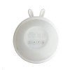 Rabbit & Friends Dětská lampička s budíkem | Bílá
