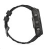 Garmin fenix® 8 AMOLED Sapphire - 51 mm - Carbon Gray DLC Titanium with Black | Pebble Gray Silicone Band, EU
