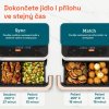 Cosori TF101S Dual blaze TwinFry 10l hozkovzdušná fritéza - bílá