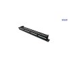 DATACOM Patch panel 19" UTP 24 port CAT6 DUAL 1U BK (4x6p) VL