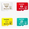 SanDisk MicroSDXC karta 128GB for Nintendo Switch (R:100/W:90 MB/s, UHS-I, V30,U3, C10, A1) licensed Product,Super Mario