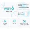 TP-Link Deco X50-4G(1-pack) - LTE 4G+ CAT6 modem a AX3000 Wi-Fi 6 Mesh systém pro pokrytí celé domácnosti - HomeShield -