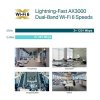 TP-Link EAP653 UR - AX3000 WIFI 6 přístupový bod Omada 1X GLAN POE+ montáž na strop/zeď (adaptér není součástí balení)