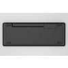 C-TECH Klávesnice WLTK-03, Bezdrátová, Touchpad, černá