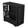 ASUS case A21 PLUS, Mini Tower, průhledná bočnice, 4x 120mm ARGB Fan, černá
