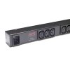 APC Rack PDU, Basic, ZeroU, 16A, 208/230V, (15)C13, IEC-320 C20 2.5m