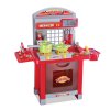 Hračka G21 Dětská kuchyňka Superior s příslušenstvím červená
