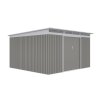 Zahradní domek G21 GRAH 1132 - 340 x 333 cm, metalický šedý