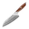 Nůž Dellinger Santoku 185 mm Rose Wood Damascus®