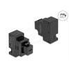 Delock Modul Keystone s nabíjecím portem USB Type-C™, PD 20 W, černá