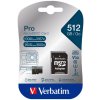 Verbatim Pro microSDXC 512GB V30 U3