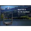 Tenda 4G05 Wi-Fi N300 4G / 3G LTE router, 2x WAN/LAN, 1x nanoSIM, IPv6, VPN, LTE Cat.4, CZ App