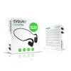 EVOLVEO bezdrátová sluchátka BonePro MP3 32GB, na lícní kosti,černá