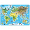 Puzzle Popular - Mapa světa, 160 ks – CZ