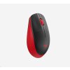 Logitech Wireless Mouse M190 Full-Size, red