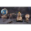 Hračka Robotime 3D dřevěné mechanické puzzle Svítící glóbus