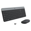 PROMO set Logitech slim Wireless MK470 graphite US