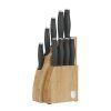 Sada nožů Berlingerhaus se stojanem BAMBOO 10 ks Antracit Collection
