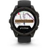 Garmin fenix® E – 47 mm, AMOLED, Slate grey steel / Černý silikonový řemínek, EU