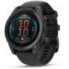 Garmin fenix® E – 47 mm, AMOLED, Slate grey steel / Černý silikonový řemínek, EU