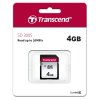 TRANSCEND SDHC karta 4GB 300S, Class 10 (R:20/W:10 MB/s)