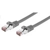C-TECH Kabel patchcord Cat6, FTP, šedý, 2m