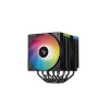 DEEPCOOL CPU Chladič AG620 BK ARGB V2, 2x120mm, LGA1851, AM5, černá