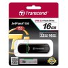 TRANSCEND Flash Disk 16GB JetFlash®600, USB 2.0 (R:32/W:16 MB/s) černá/zelená