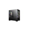 DEEPCOOL Case CG380 3F, mATX, ARGB, Průhledná bočnice, 3x120mm Fan, černá
