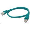 GEMBIRD kabel patchcord CAT6 stíněný FTP 2m, zelený