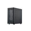 Cooler Master case Elite 502 Lite, Průhledná bočnice, ATX, 1x 120mm Fan, černá