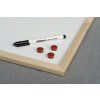 Tabule Classic magnetická Eco board 40 x 60 cm, lakovaný povrch, dřevený rám