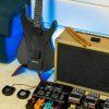 Aeroband Guitar - Smart Elektrická Kytara pouzdro, černá