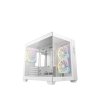 DEEPCOOL Case CG330 3F, mATX, Průhledná bočnice, 3x120mm ARGB Fan, bílá