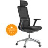 Ergonomická kancelářská židle WISDOM, černá