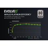 EVOLVEO P1000, 1000W/ ATX 3.1/ 80+ PLATINUM/