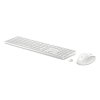HP 655 Wireless keyboard mouse White