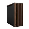 ASUS case PROART PA602 WALNUT WOOD MODERN METAL, Mid Tower, černá