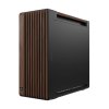 ASUS case PROART PA602 WALNUT WOOD MODERN METAL, Mid Tower, černá