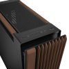 ASUS case PROART PA602 WALNUT WOOD MODERN METAL, Mid Tower, černá