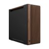 ASUS case PROART PA602 WALNUT WOOD MODERN METAL, Mid Tower, černá