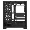 ASUS case A31 PLUS TG ARGB, Mid Tower, Průhledná bočnice, 4x120mm ARGB Fan, ARGB Hub, černá