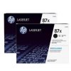 HP toner 87X/Black/2x18 000/2-pack